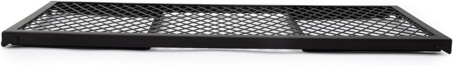 Barebones Heavy Duty Grill Grate - Cast Iron Grill Grate for Camping, BBQ and Open Fire Cooking - Portable, Simple and Ready to Go, Rectangular