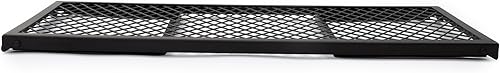 Miniatura 2 de Barebones Rejilla de parrilla resistente  Rectangular, parrilla de hierro fundido  Parrilla de barbacoa, parrilla de parrilla para hoguera, parrilla
