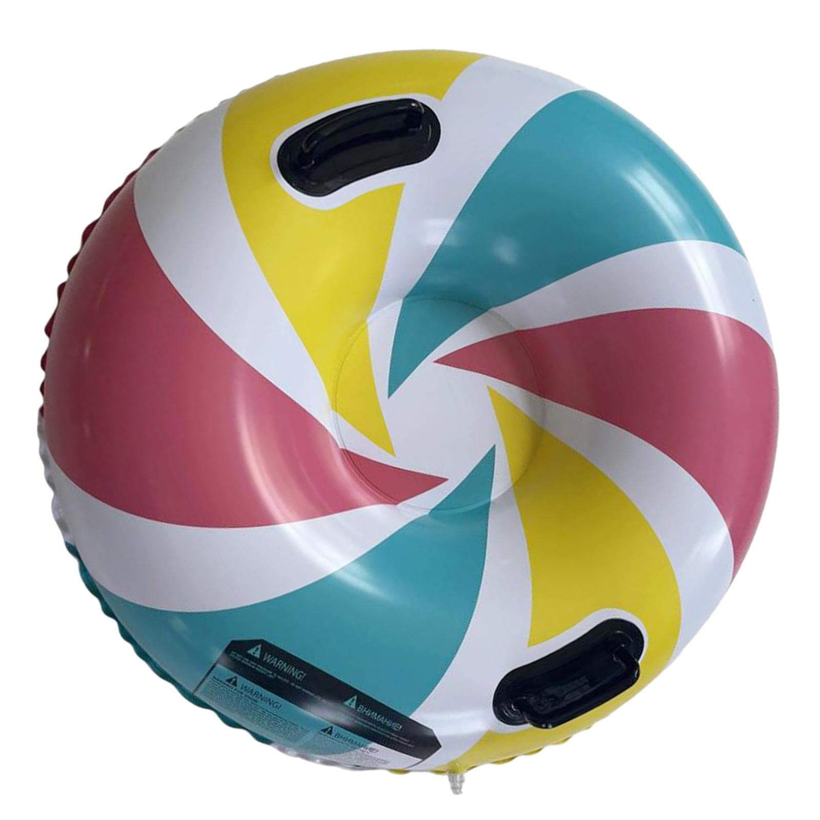 Bouée Gonflable Luge Glisse Neige Hiver PVC avec Poignées Sécurisées et Valve Facile Adaptée pour Jeux Enfants Adultes Luge Neige Pi