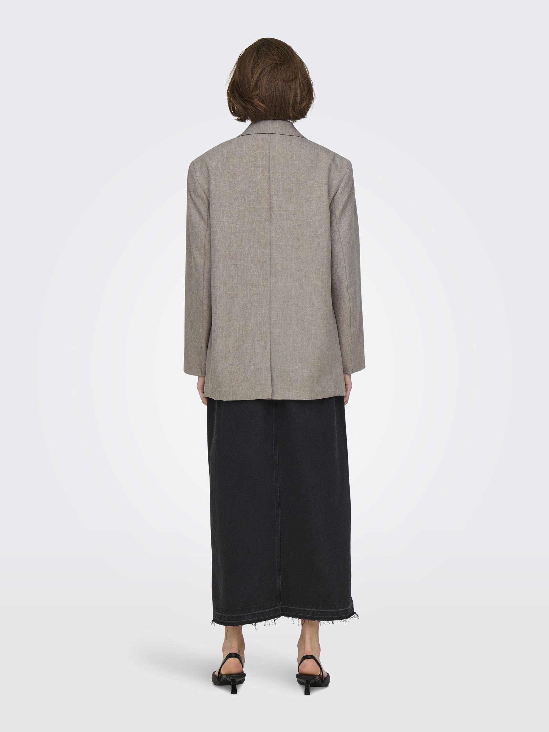 Only Onllinda Life LS Boyfr Mel Blazer CC TLR Blazer Donna (Pacco da 1)