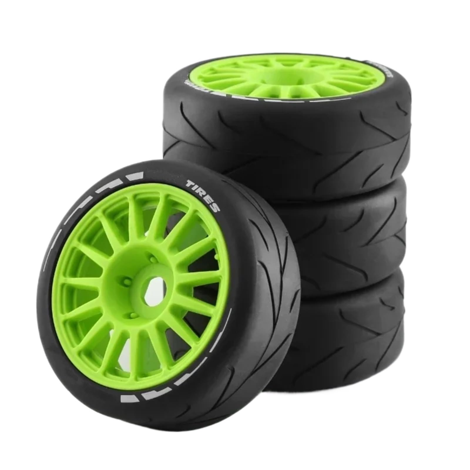 Per Kyosho Per VRX Per HPI WR8 Per HSP Per Hobao 1/8 Rc Auto 4 Pezzi 103mm Pneumatici In Gomma Ruota In Plastica 17mm Hex Parti Di Aggiornamento Parti Ricambio Rc