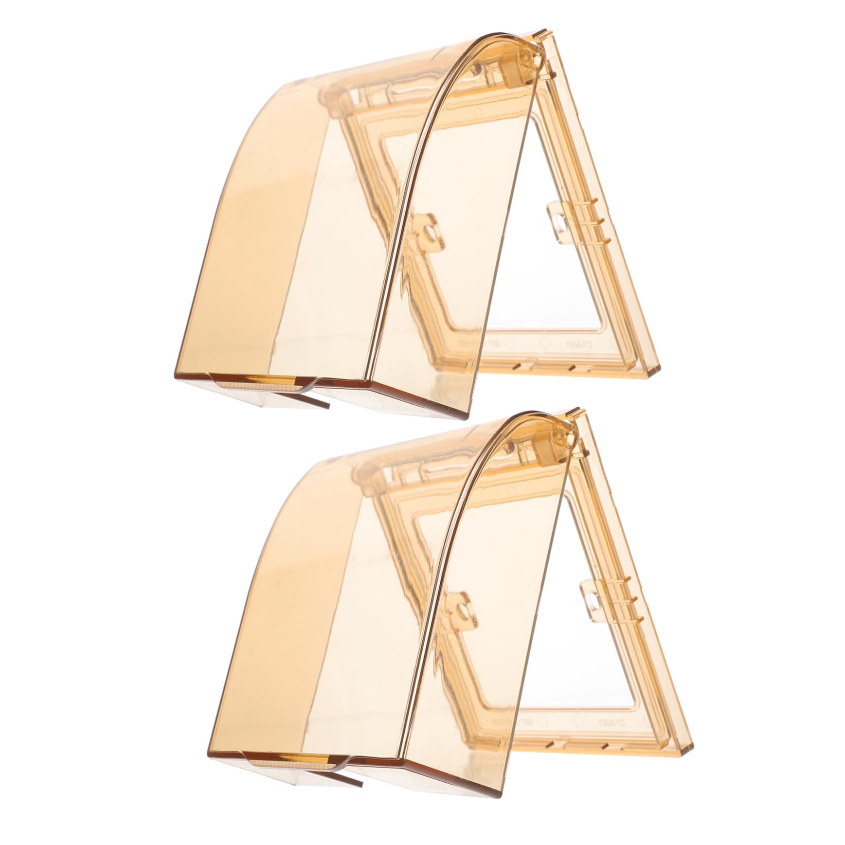 OSALADI 10piezas Para Enchufes Tapa De Seguridad Infantil Para Interruptores De Protector De De Pared Diseño Transparente y Instalación Seguridad Para Niño El