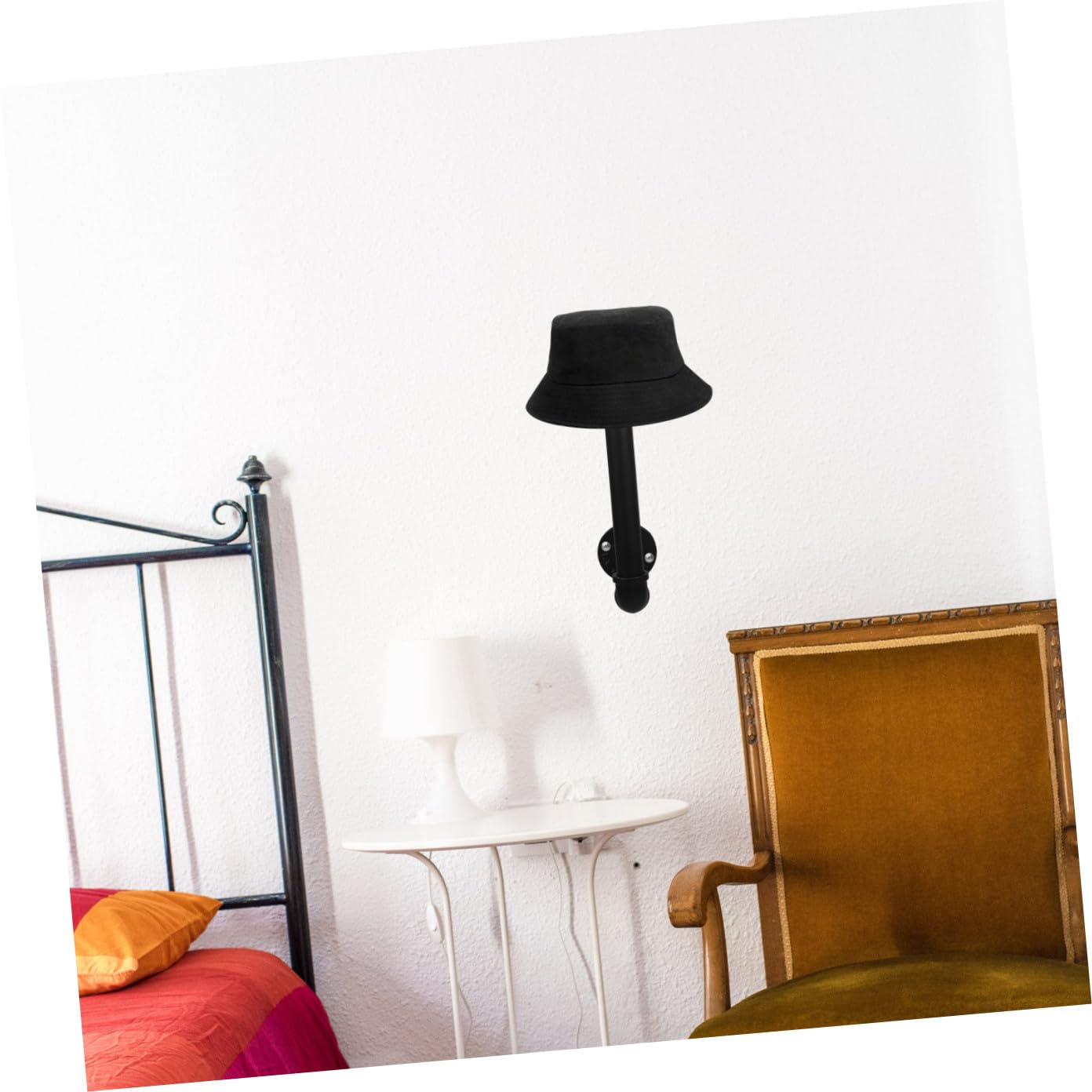 Abaodam Perchero De Pared Robusto Soporte Para Gorras Organizador Decorativo Para Hogar