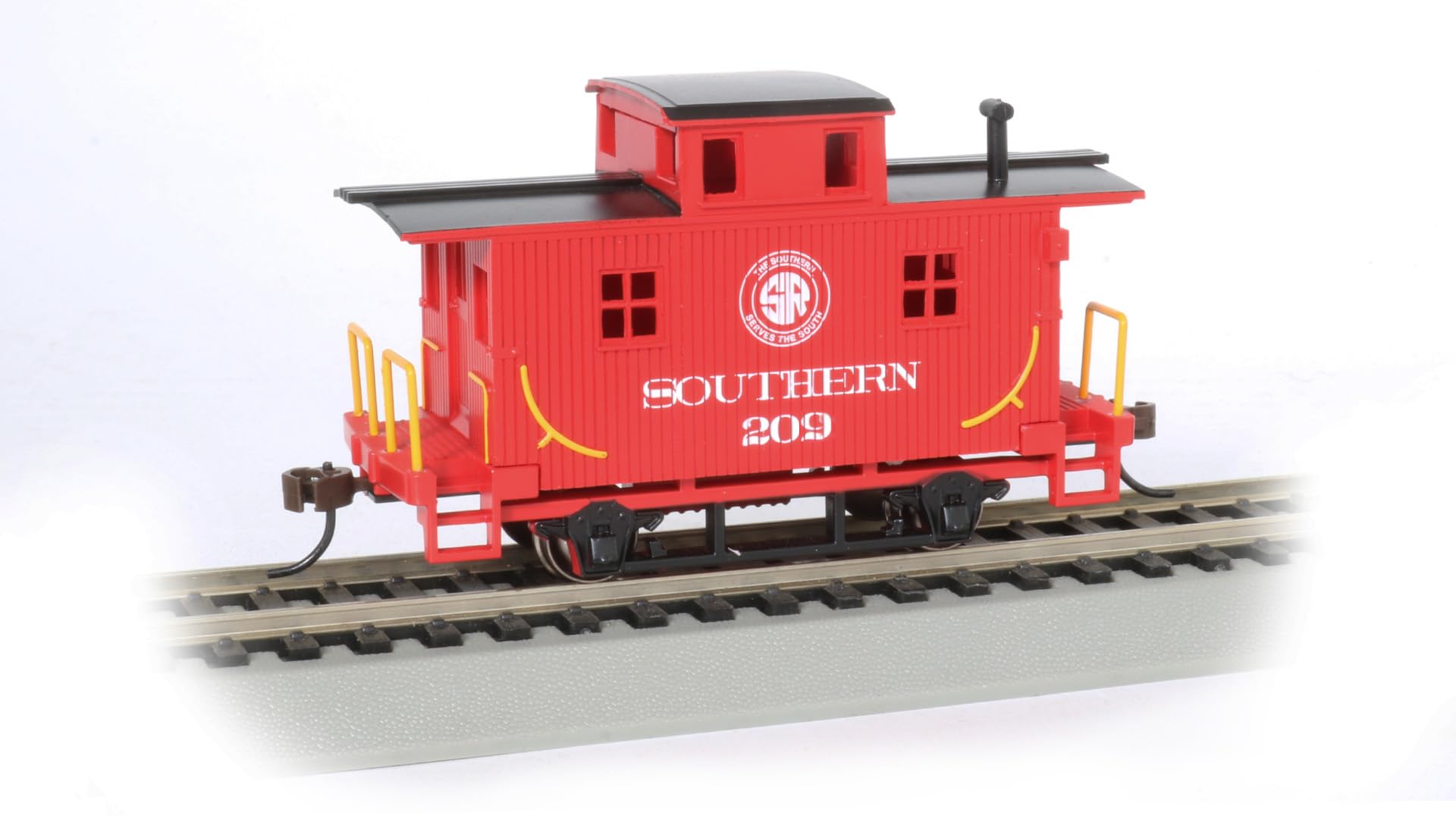 Bachmann Trains - Old Time Bobber Caboose - Southern #209 - Échelle HO