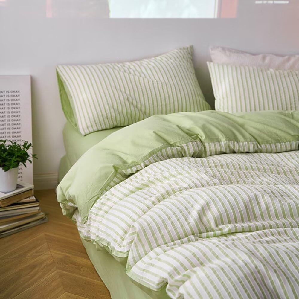 Parure de lit simple vert idéal pour sublimer votre décoration d'intérieur A59