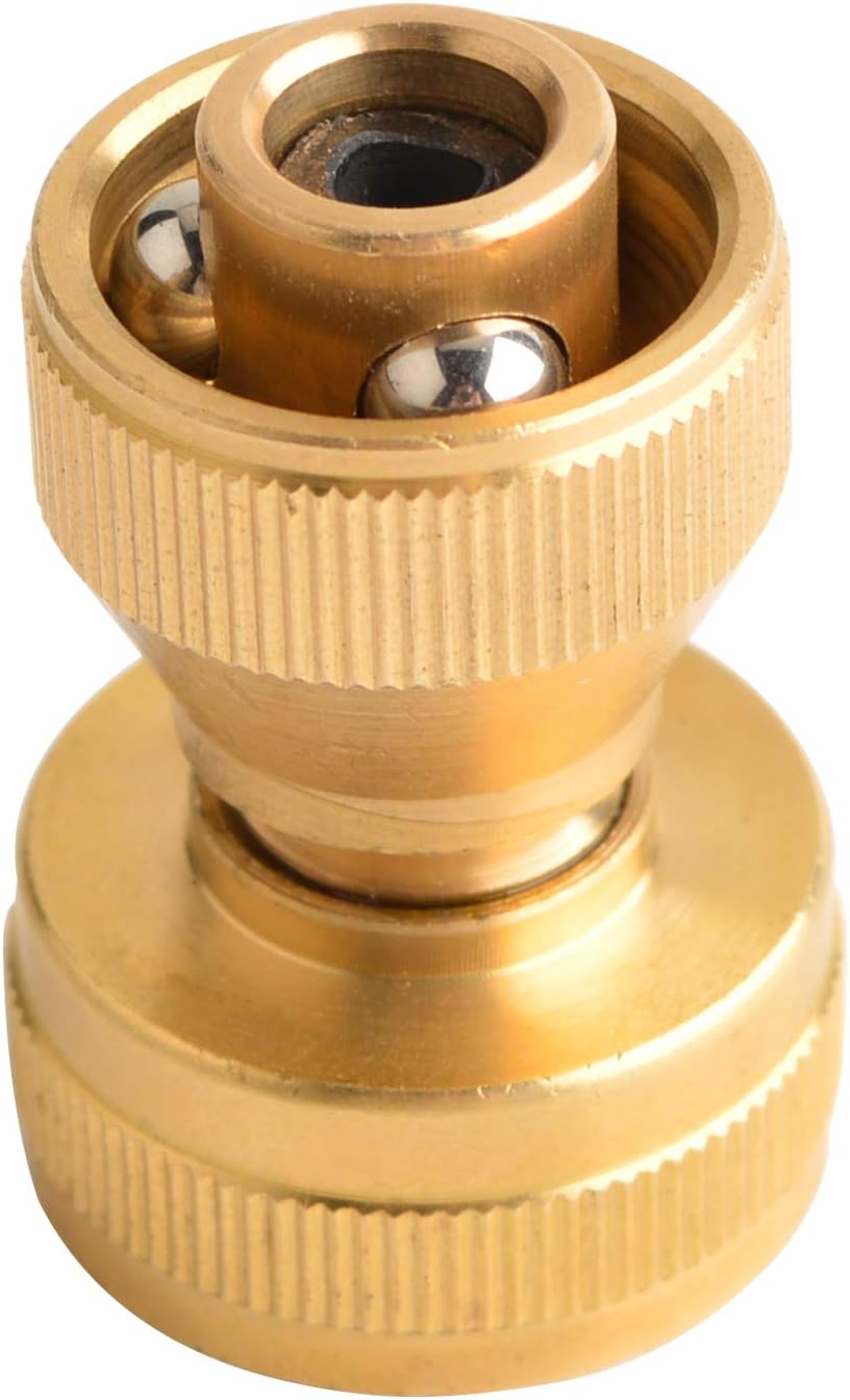HYDRO MASTER Brass Super Nozzle Big Shot Solid Brass Adjustable Twist Pressure Sprayer