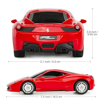 1/24 RCカー フェラーリ 458 イタリア レッド 電動ラジオコントロール 14222 mxn26g8 Amazon.com: Rastar RC Car | Radio Remote Control Car 1/14