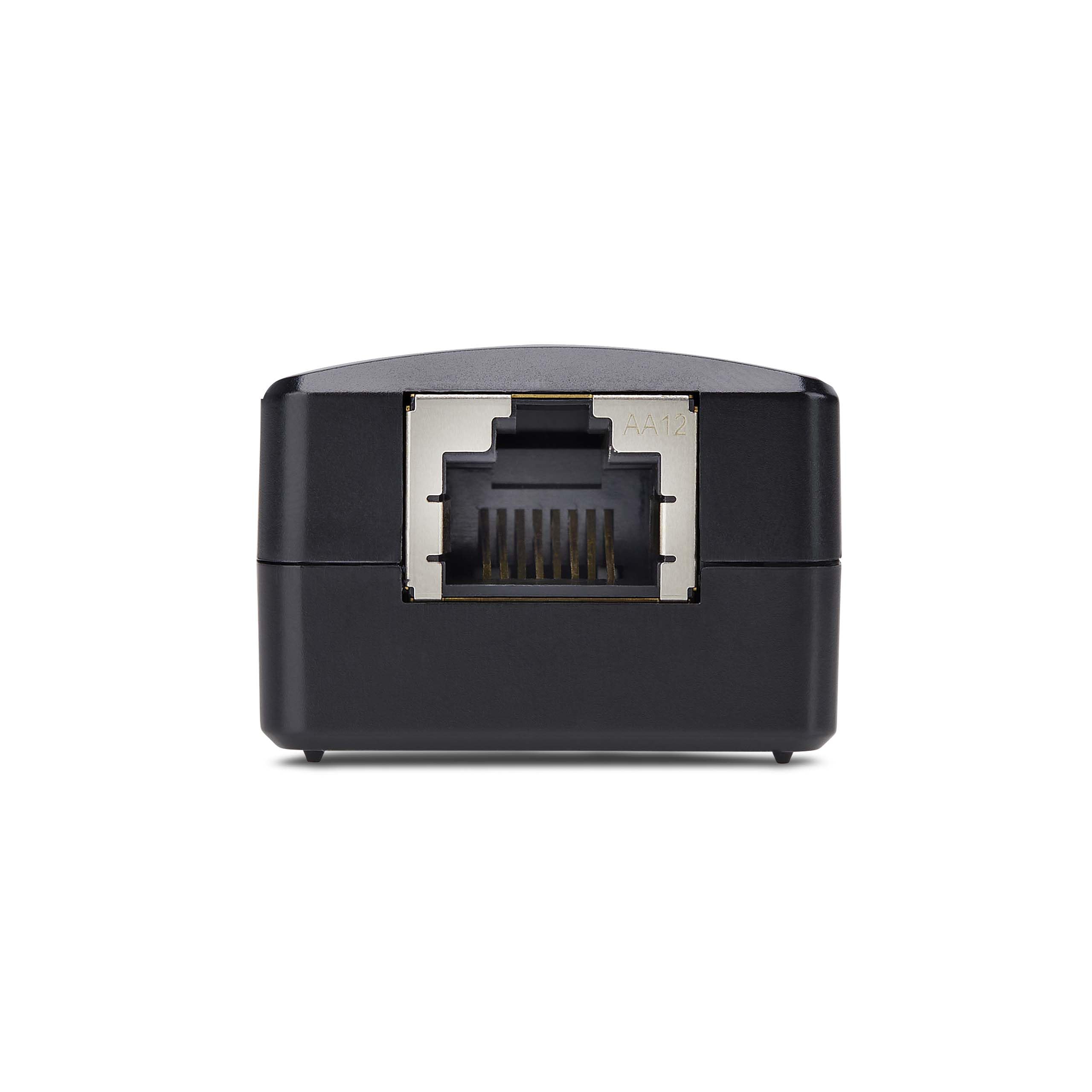 StarTech Aislador de Red 1 Puerto RJ45 4kV IP40 (1G-Network-Isolator) | Aislamiento galvánico 4kV entre conexiones Ethernet, Evita bucles de tierra, Plug-and-play