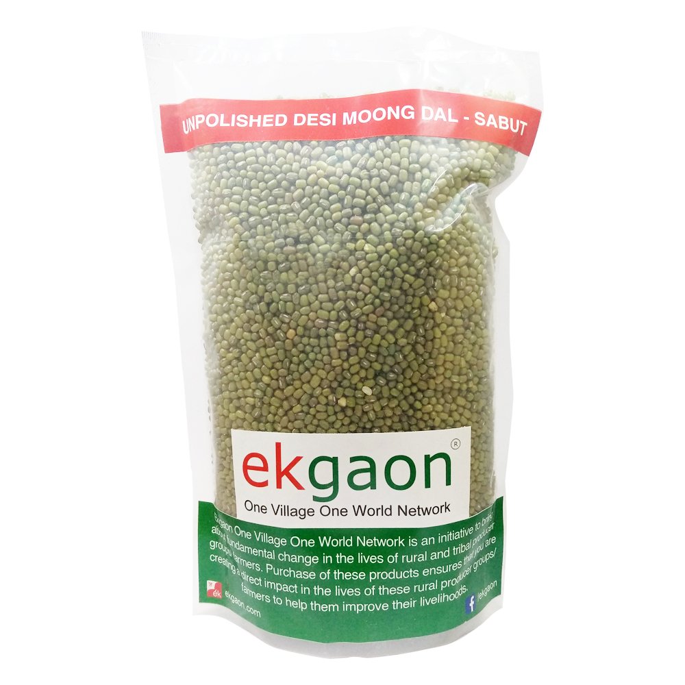 Ekgaon Unpolished Desi Moong Dal - Sabut (whole grain with skin Green Gram) 450 gms (B0C96K6L1H) Amazon Price History, Amazon Price Tracker