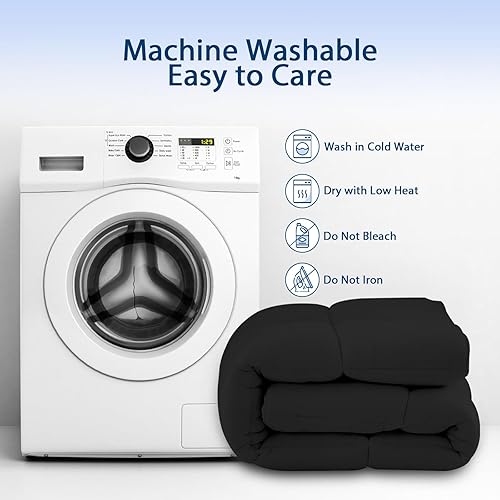 Miniatura 7 de ELEMUSE - Cubrecolchón de viscosa de bambú para el dolor de espalda, extragrueso, suave y afelpado con esquinas elásticas profundas, sobrellenado de