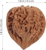 Vista 7 de Healifty Bolas de madera Baoding en forma de nuez, bolas de estrés para ejercicio de salud china, manos de uno mismo, masaje, puntos gatillo