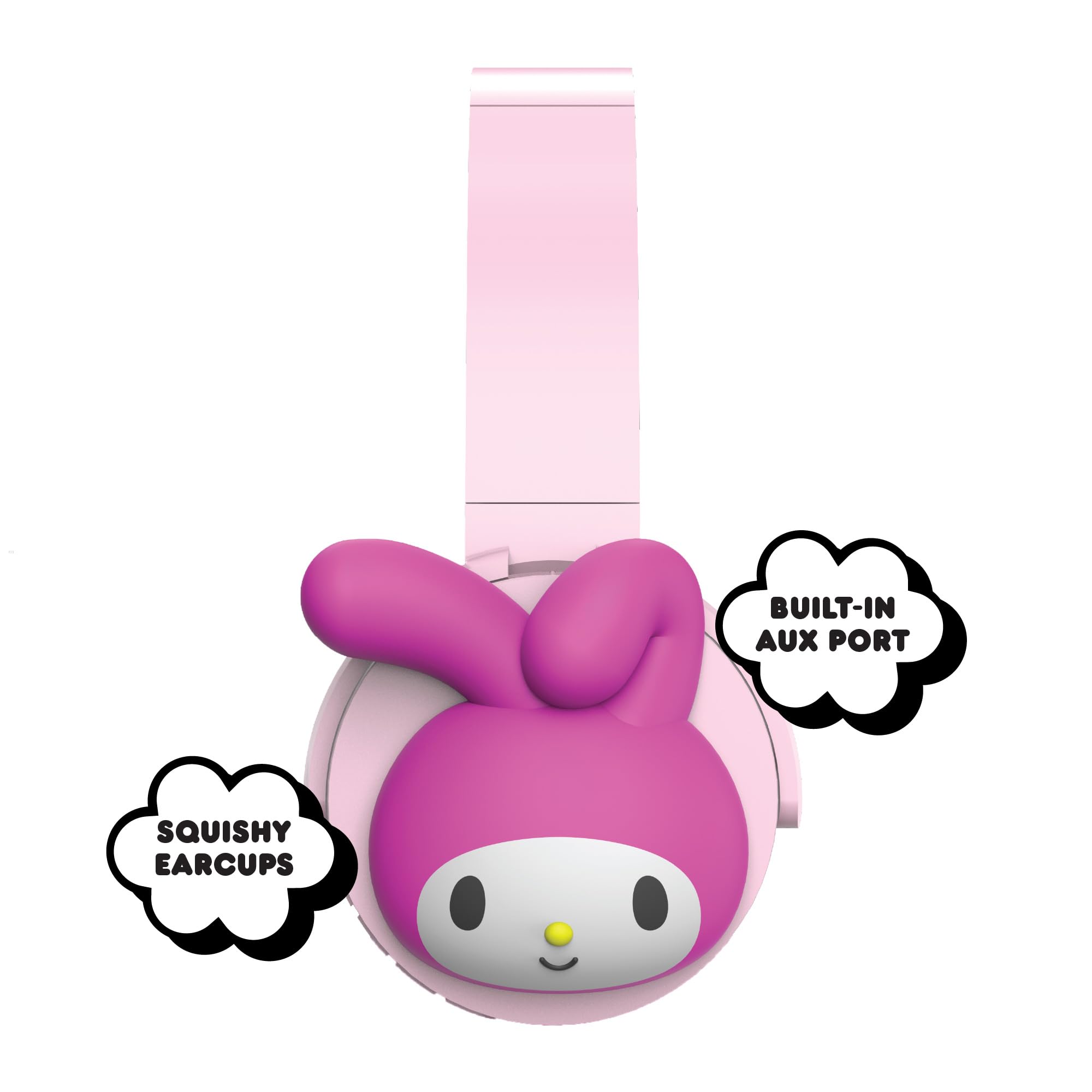 Hello Kitty マイメロ Amazon.com: Hello Kitty 2-in-1 Wireless Bluetooth Headphones with