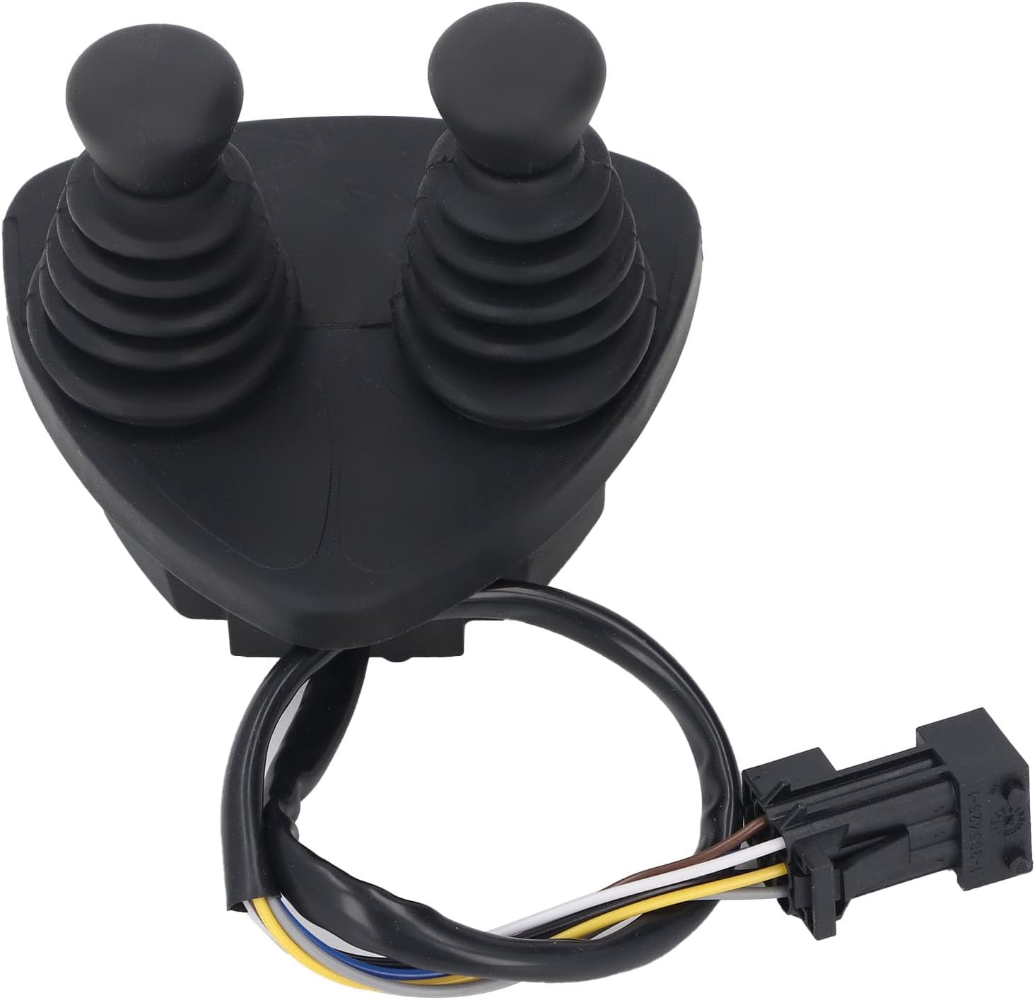 Marhynchus Double Handle Joystick, Aluminum Alloy Forklift Control Lever with Part Number 7919040052 for 335 336 Small Forklift Tractor Loader Log Splitter