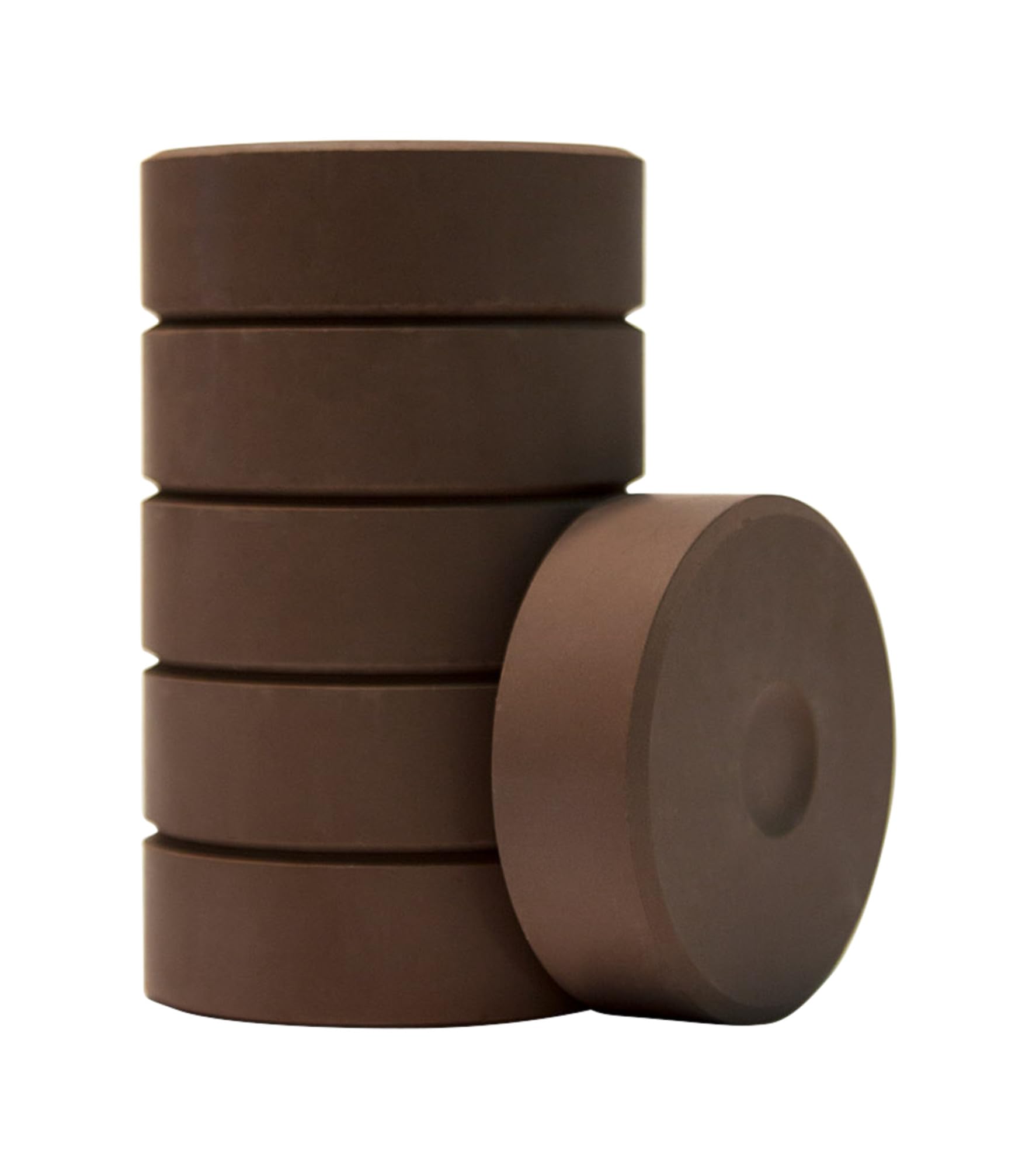 Jack Richeson - 101327 Sportime Poly-PG Gradeball Set, 4 Inches, Set of 6 - 1483701, Burnt Umber