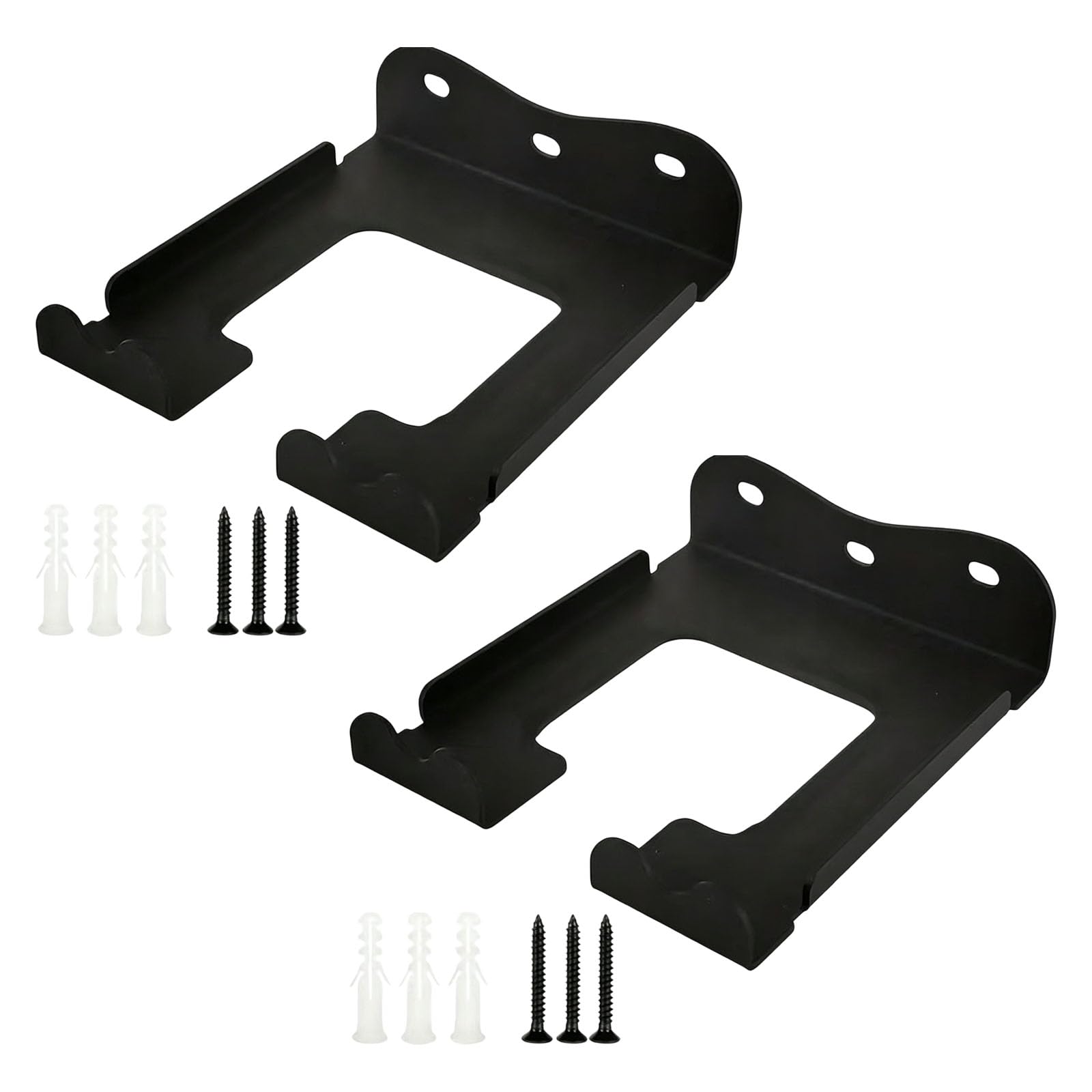 BELOWSYALER Easy Installation Wall Mount Hanger for Various Hand Tool and Equipment Weeder Eater Hanger Garage Organizer Iron Tool