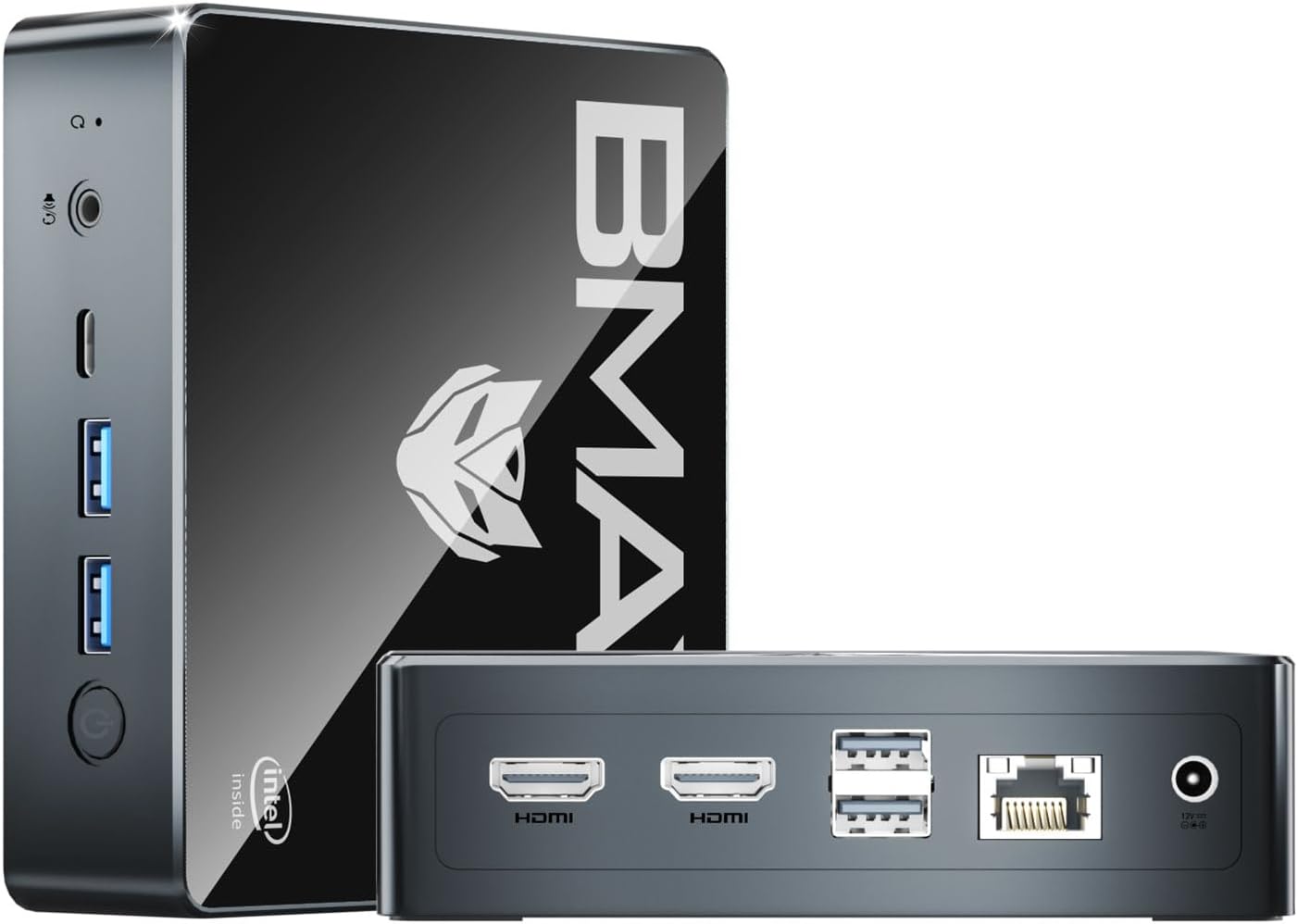 BMAX Mini Pc 8GB DDR4 256GB SSD Gemini Lake J4105 Mini Computer Dual ...