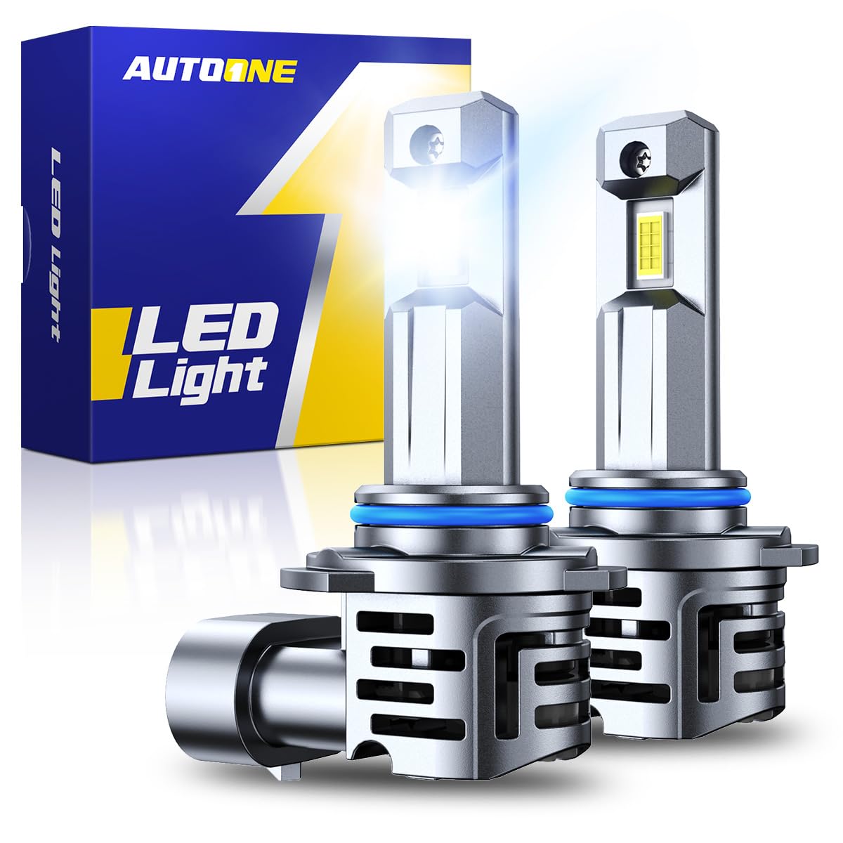 Photo 1 of AUTOONE 9005/HB3 LED Bulb - 80000LM, 6000K White