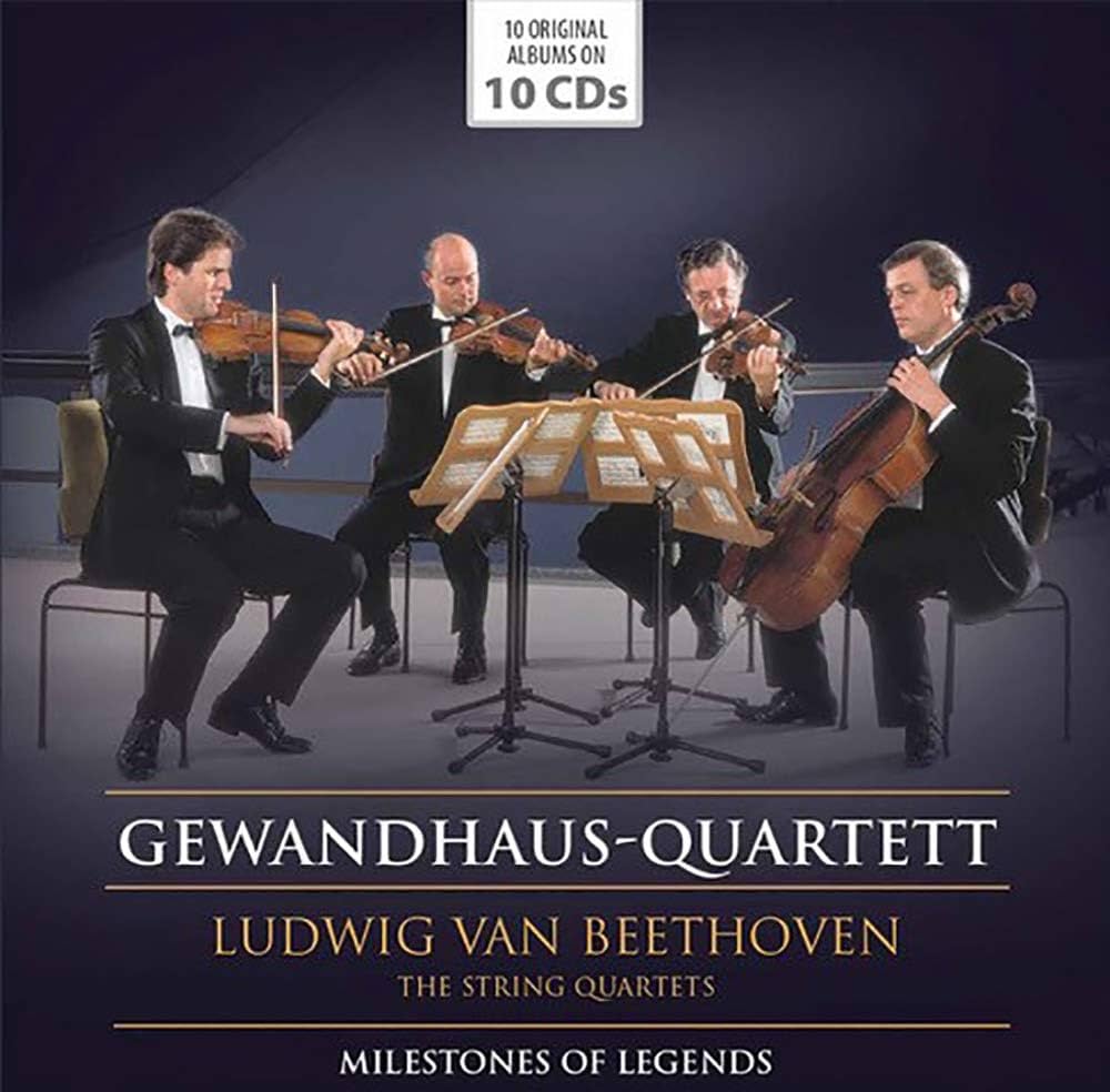 【廃盤】gewandhaus quartett /ベートーヴェン【10CD】 Gewandhaus Quartett - Beethoven: die Streichquartette