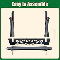 Vista 4 de Soporte de exhibición acolchado de 1 nivel para Tanto Rapier Samurai Cosplay Blade Tanjirou Demon Slayer soporte de exhibición de armas