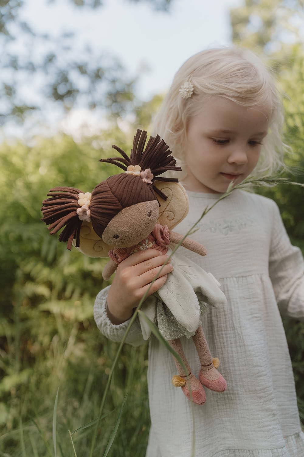 Little Dutch 4570 - Muñeco de peluche (35 cm), diseño de hada Evi