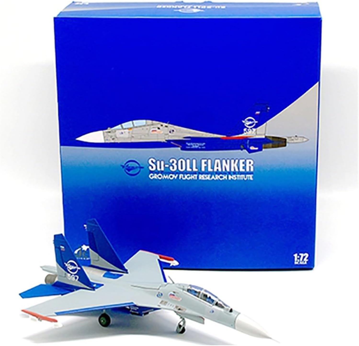 Die Cast Plane 1 200 for SU-30LL Flanker Metal Simulation Scale Alloy Aircraft Model Die-cast Craft Decoration Finished Metal Airplane