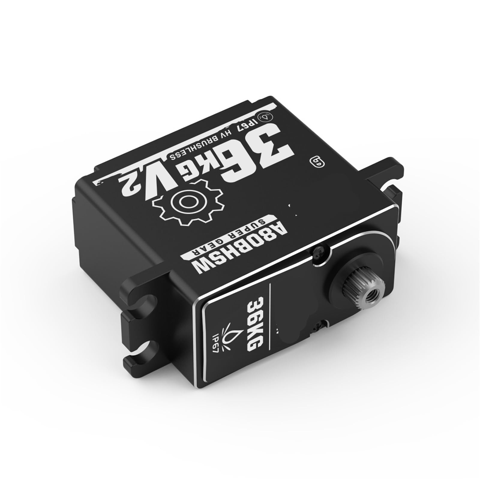 Servo programmable A80BHSW V2 pour ameliorer la direction RC 36KG