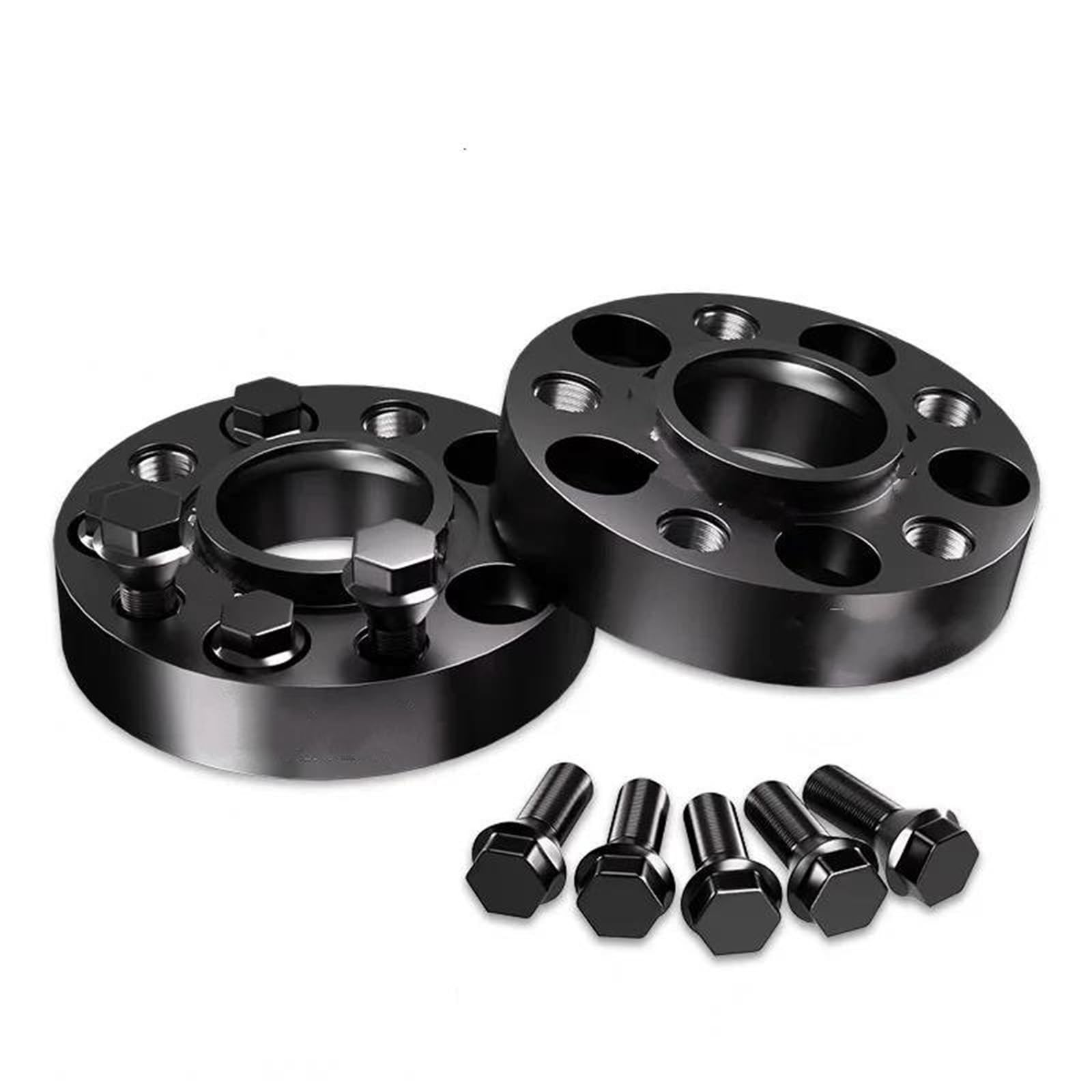 Radverbreiterung 2 STÜCKE 5x112 66,6 Flanschplatte Spurverbreiterungen Aluminiumnabe Verbreiterter Adapter Für 5er G30 G31 G38(2pcs 30mm)