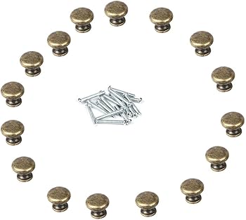 Amazon | DIY 用 アンティーク レトロ 24×20mm 丸型 取っ手 ブロンズ Amazon | DIY 用 アンティーク レトロ 24×20mm 丸型 取っ手 ブロンズ
