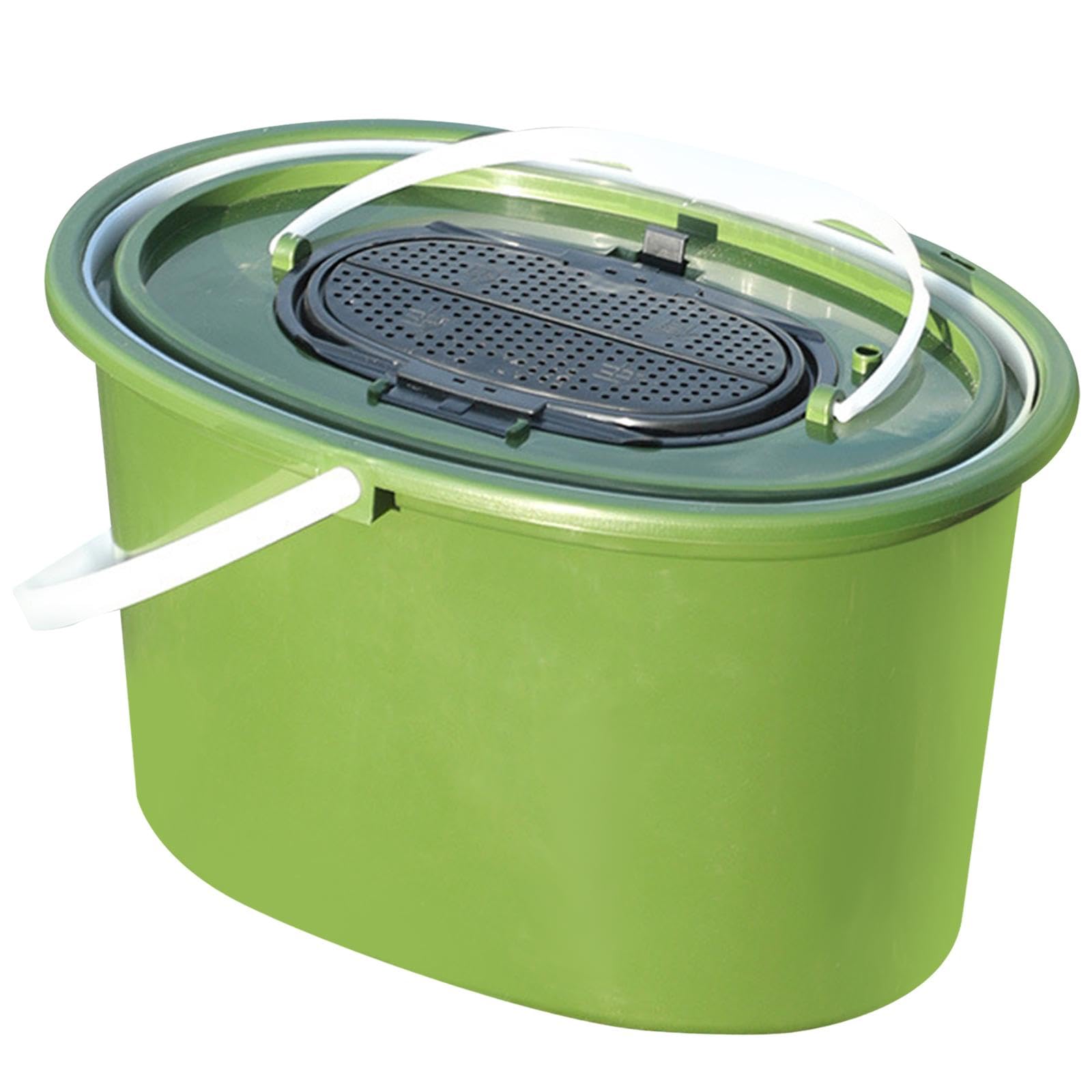 Gralara Contenitore per La Pesca, Contenitore per Pesci Vivi, Contenitore per Il Campeggio, Vasca da Bagno, Contenitore Traspirante, Barile, per Campeggio, Ca
