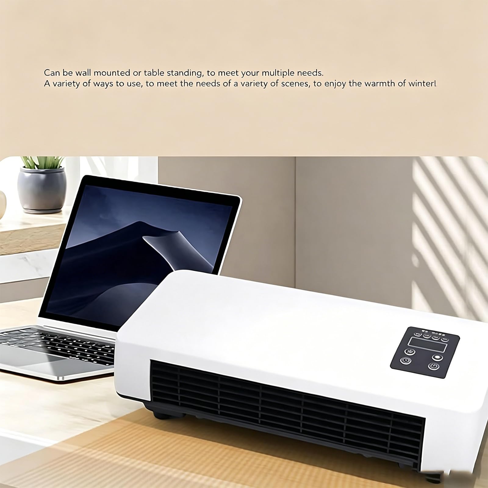 Climatiseur Portable Sans Conduit, Climatiseur Intelligent Inverter, 3 Vitesses De Ventilation, Puissance Maximale De 1500 W, Refroidissement Efficace, Fonctionnement Silencieux, Installation