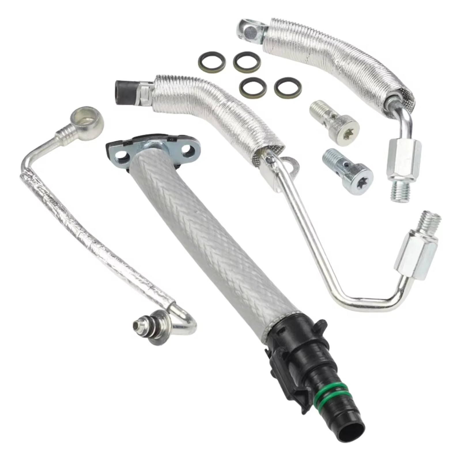 manguera Compatible Con Buick Para Encore 2013 2014 2015-2021 Motor Automóvil Para Turbo Drenaje Retorno Aceite Accesorios Tubería Alimentación Aceite 25198546 55567067