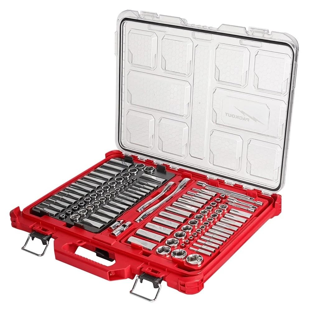 New 48-22-9486 for Milwaukee 1/4" and 3/8” Drive Ratchet Socket Set - 106pc