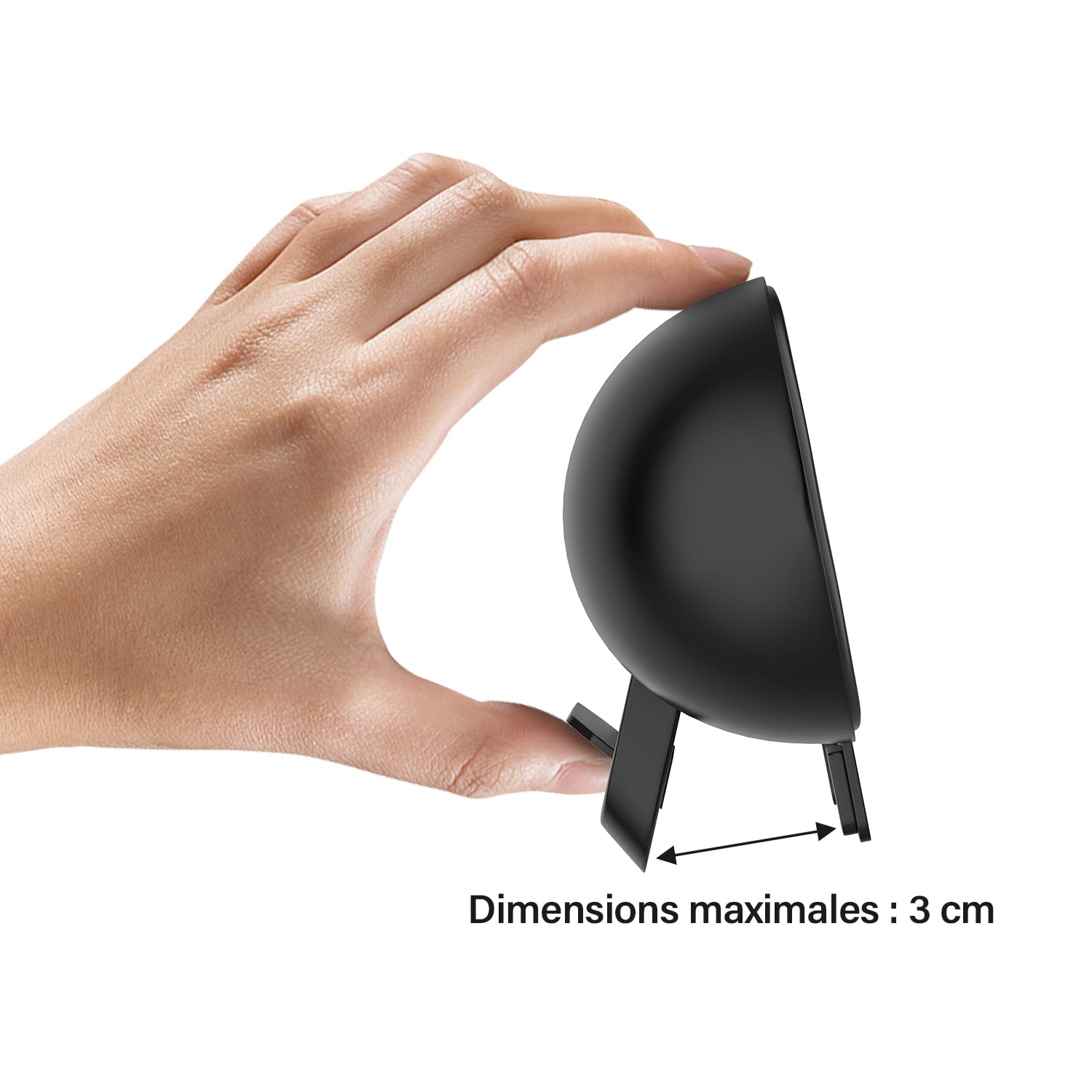 ZETIY Haut-Parleur USB, Enceinte PC pour Moniteur Portable, Mini Barre de Son avec Clipser pour Ordinateur Portable, Ordinateur de Bureau, Téléphone, Tablette - Plug & Play （Noir）