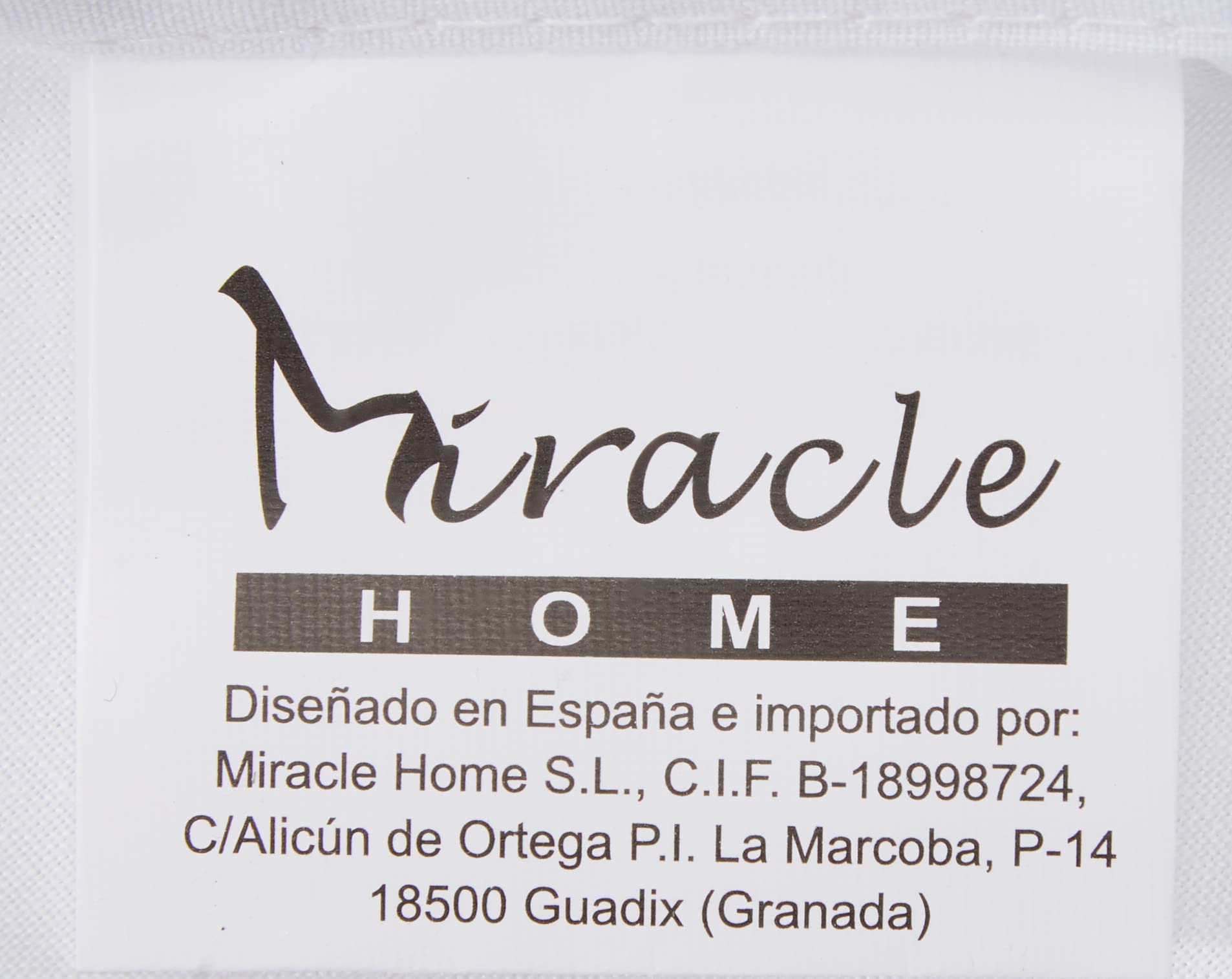 Miracle Home Soft and Comfortable 50% Polyester Fitted Sheet 150cm White, 150 cm - Image 4