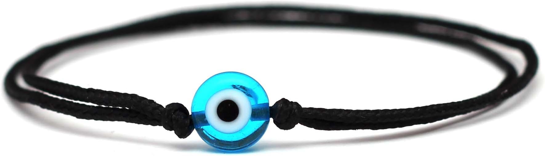 Black String Evil Eye Bracelet for Men