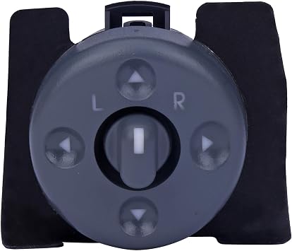 Power Mirror Switch Replaces# 15009690, 19209371, 901-000 Fits for Chev-y GM-C Cadilla-c Olds-Mobile Front Driver Side Door Mirror Control Switch H