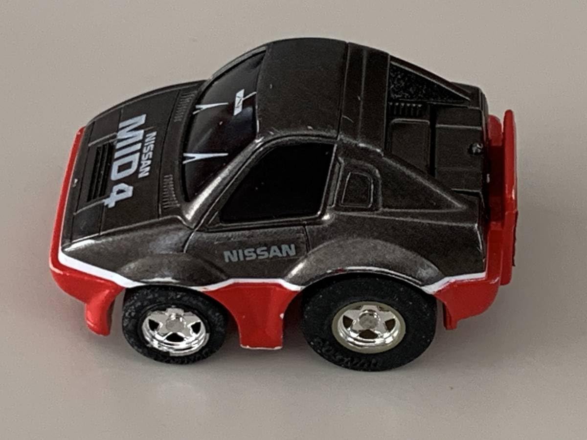 希少当時物チョロQ青色 ニッサン MID4 日本製 チョロQ HG No.007