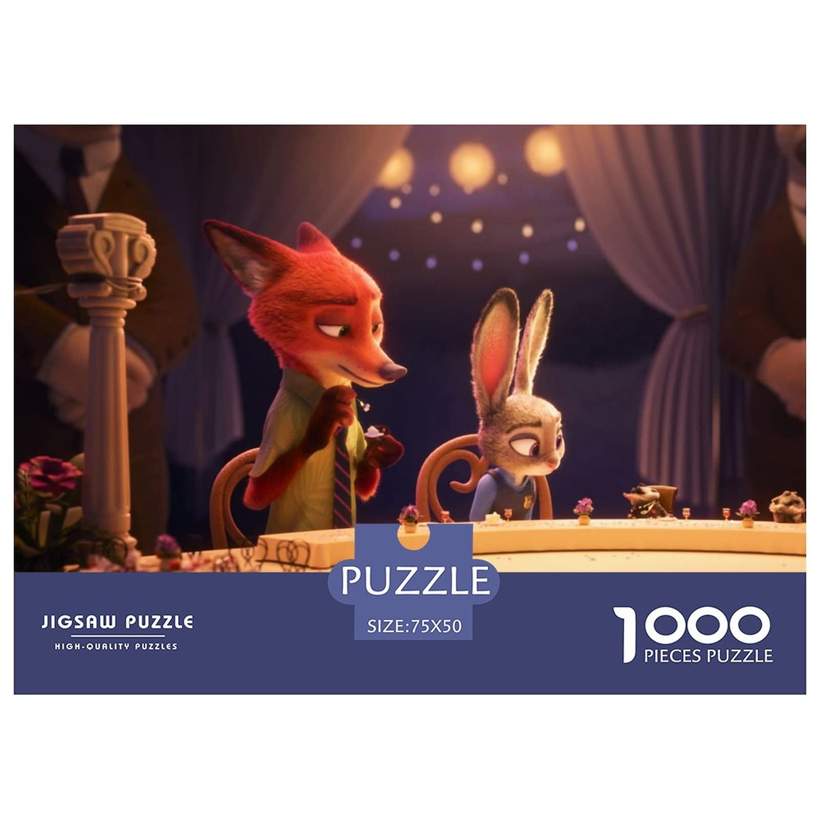 Puzzle 1000 Pieces Adults Zootopia 1000 Pieces (75 x 50 cm) Adult