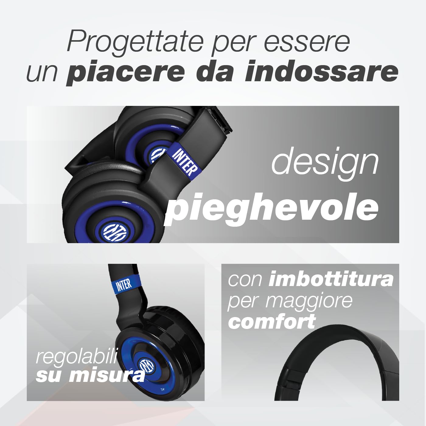 Cuffie Wireless Juventus | Over-Ear Bluetooth | Microfono | Pieghevoli | Stereo HiFi - Foto 4