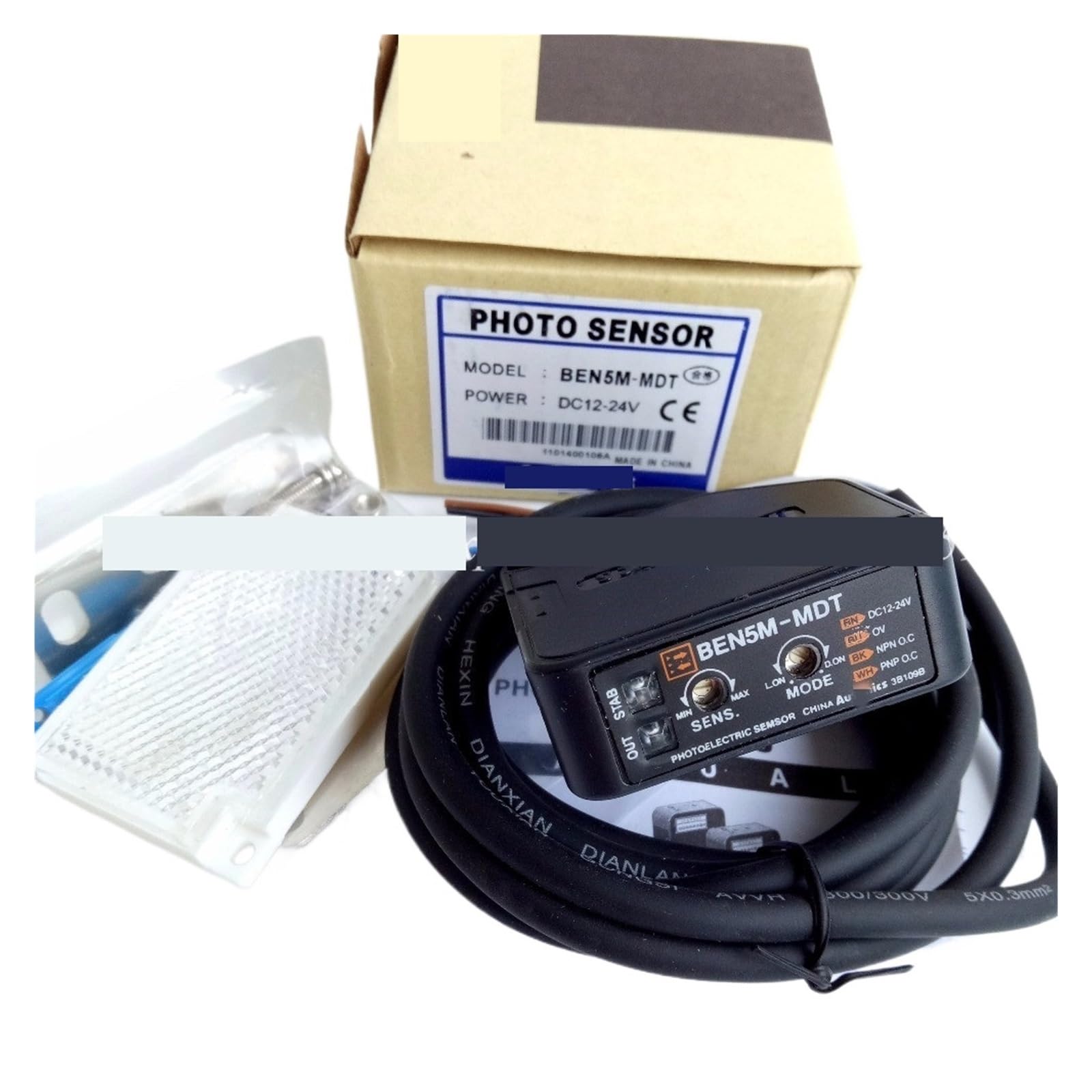 CXFCIHFT BEN5M-MDT or BEN3M-MDT Photoelectric Switch Sensor(BEN3M-MDT)