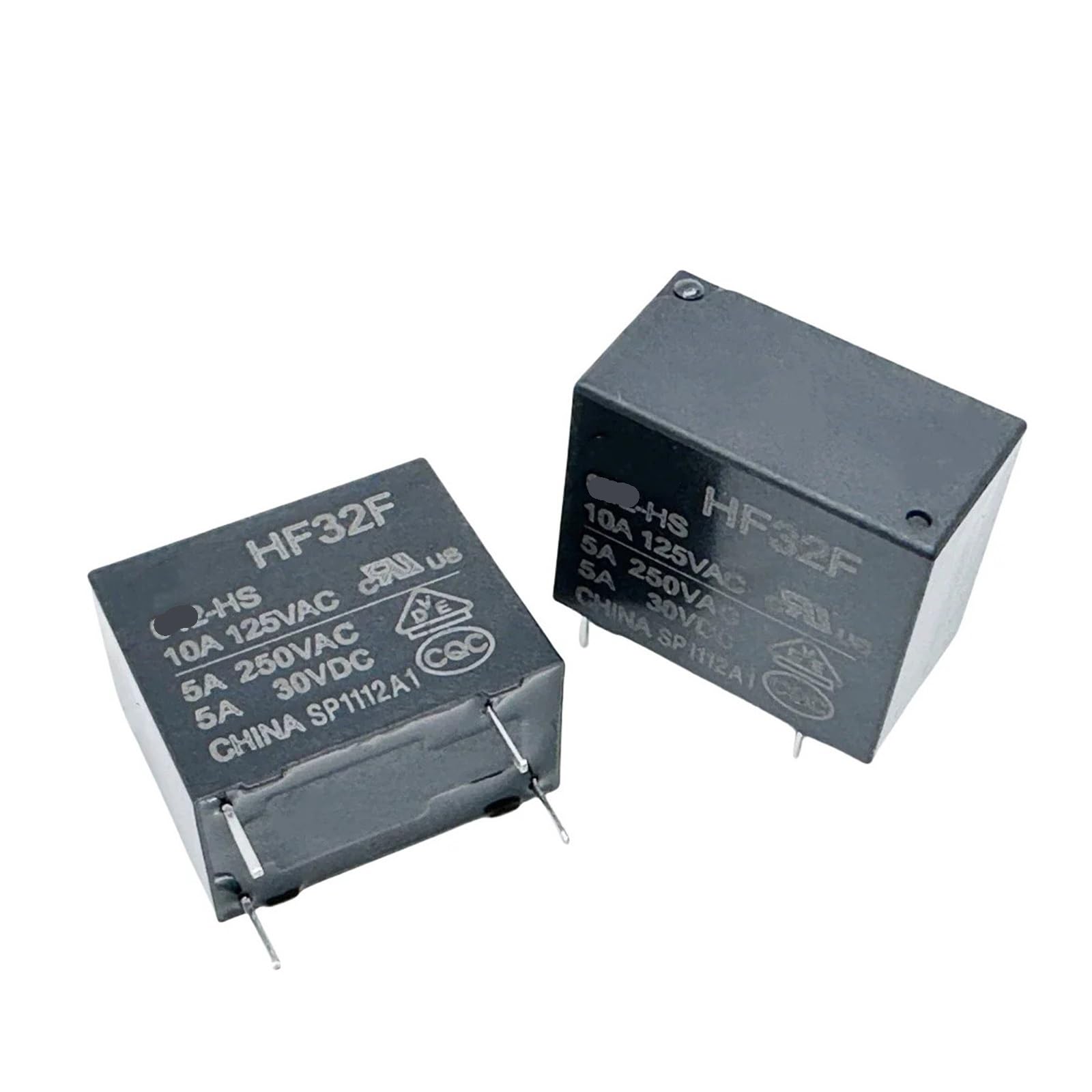 PKNVKZIDK 10PCS JZC-32F HF32F-005-HS 5VDC 4PIN 10A RELAY