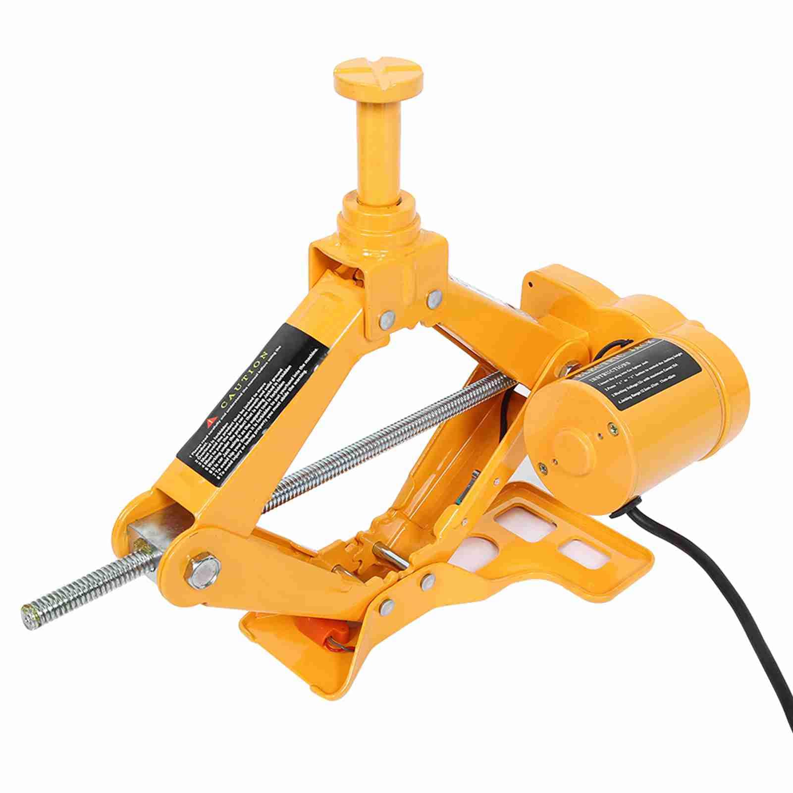 Cric Auto Elettrico, Sollevatore Idraulico 12 V da 3 Tonnellate con Kit Attrezzi, Martinetto Portatile per Manutenzione e Cambio Pneumatici su Strada in Emergenza Veicolo