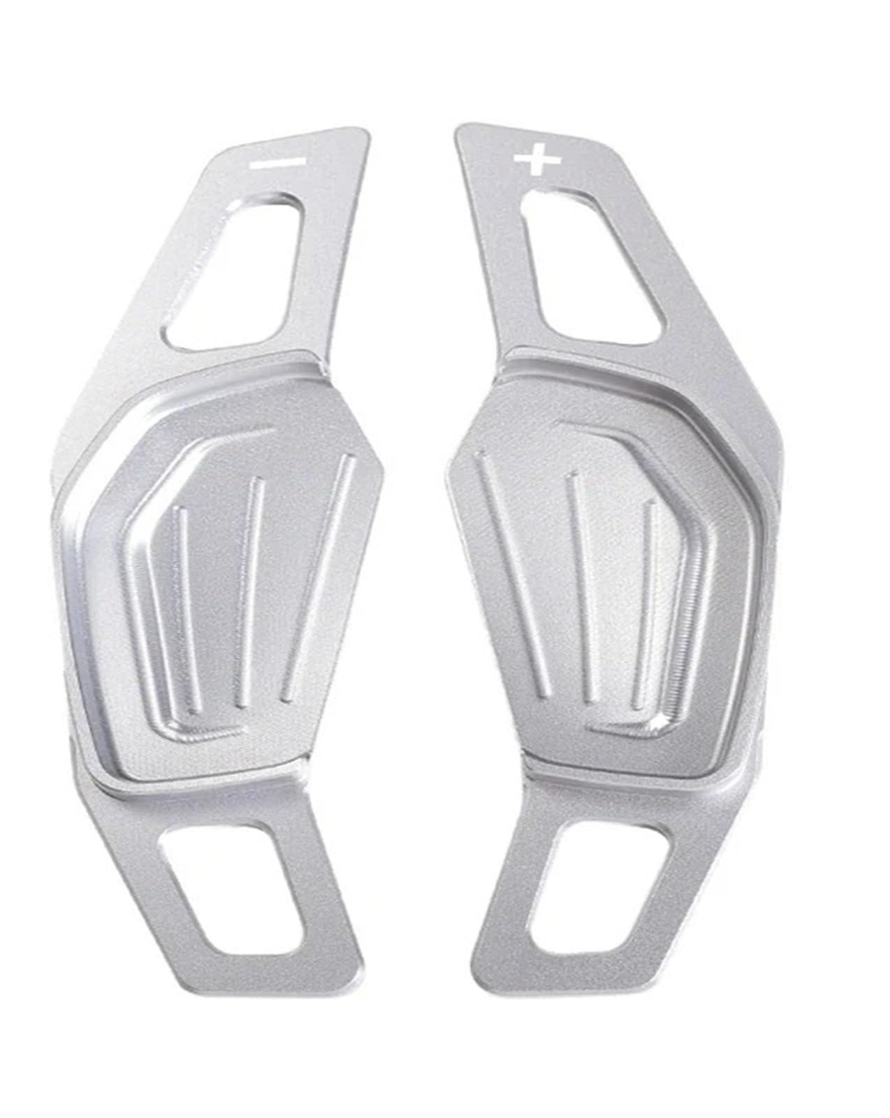 Zhangzhengyao For Type C Silver Car Steering Wheel Shifter Paddle For Skoda For Octavia For A8 For Mk4 For Enyaq For Rs For Vrs For Karoq For Kodiaq 2020-2022 Car Wheel Paddle Shift Gear(For Type C Silver)