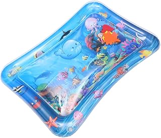 ibasenice 1Pc Tapete De Água Para Bebês Playmats Para Bebês Tempo De Barriga Tapete De Água Do Bebê Almofada Para Crianças Tapete De Água Inflável Almofada De Água Inflável Crianças Atirar