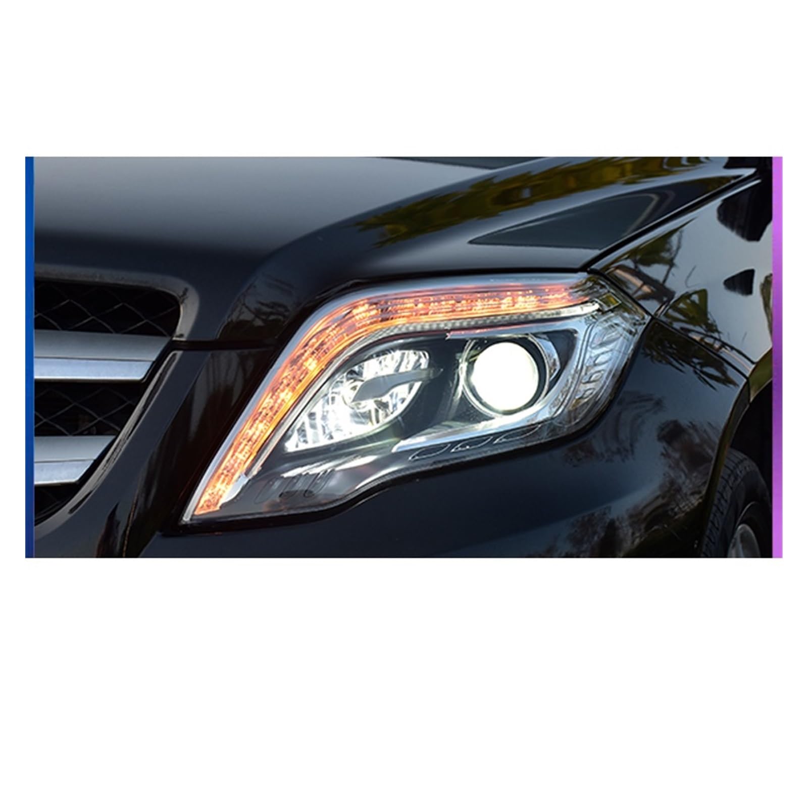 Faro Anteriore per Benz GLK GLK200 GLK260 GLK300 2013-2015, configurazione modificata, DRL (anabbaglianti).