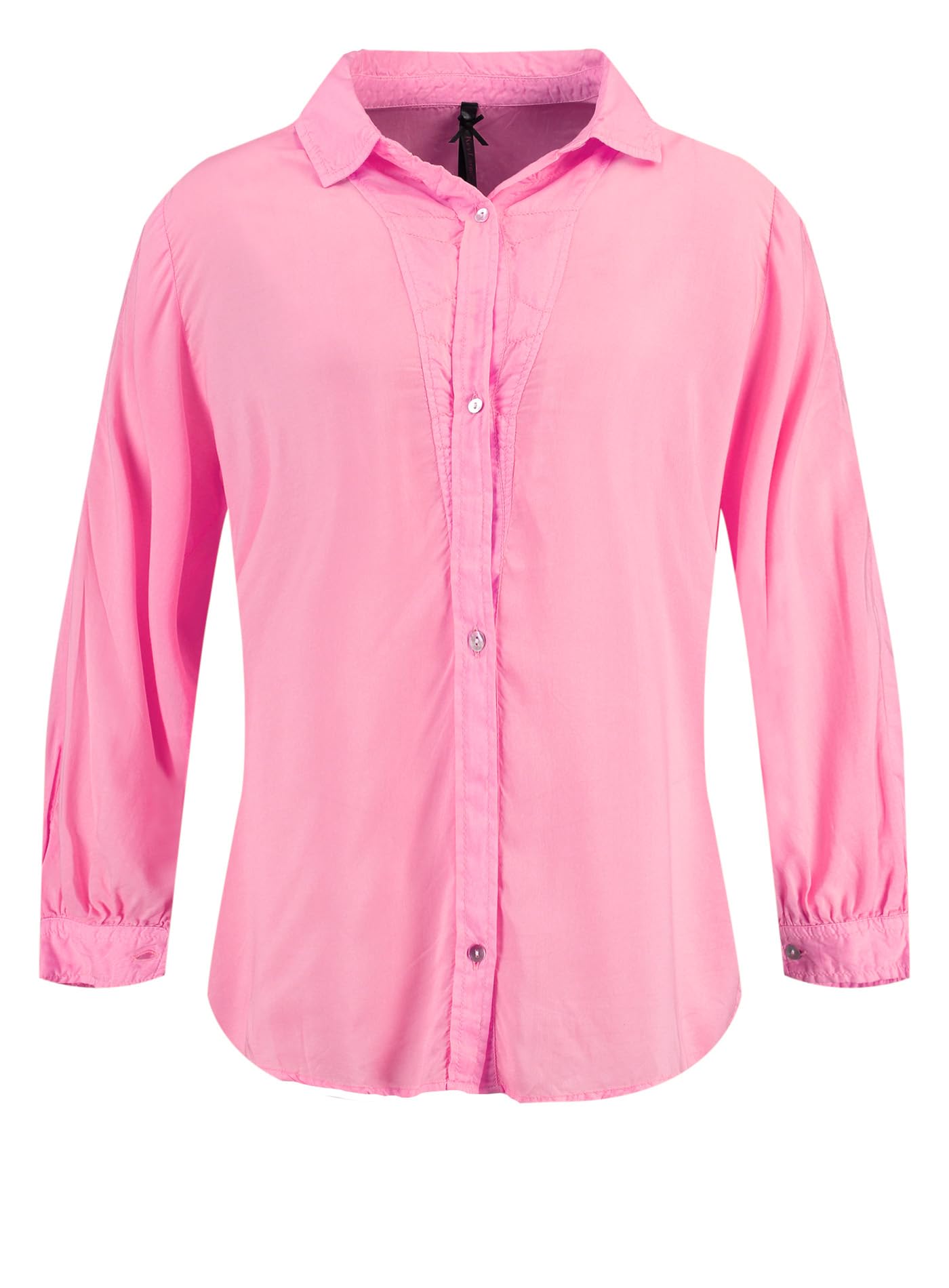 KEY LARGO Women's Malena V-Neck Blouse, Neon Pink (1325), XL