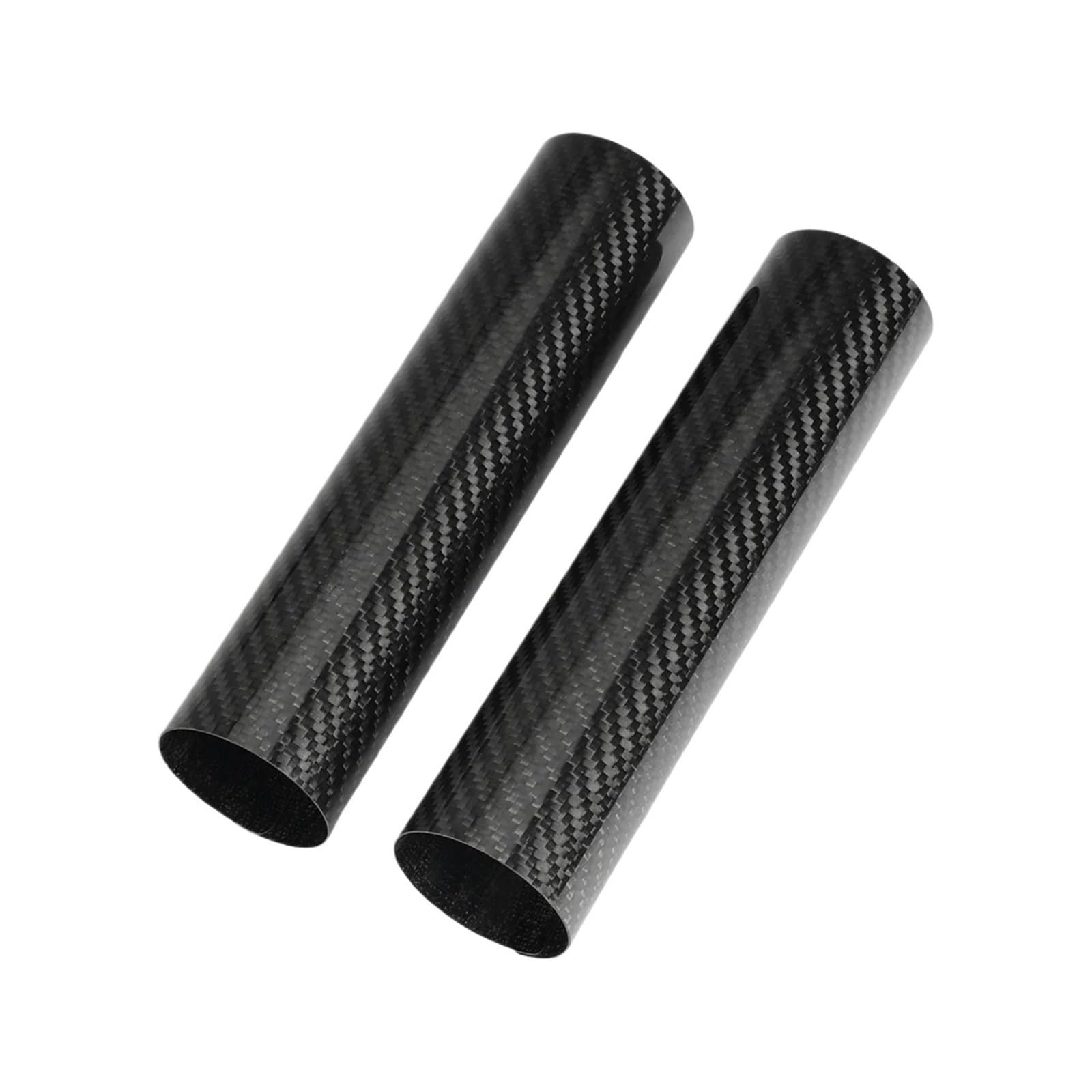 Pokrywa widelca motocyklowego Pasuje do EXC SX SXF XC XCF XCW 125 250 350 450 530 regulowany przedni widelec z włókna węglowego osłona przeciwwstrząsowa Protector(202mm 1 pair)