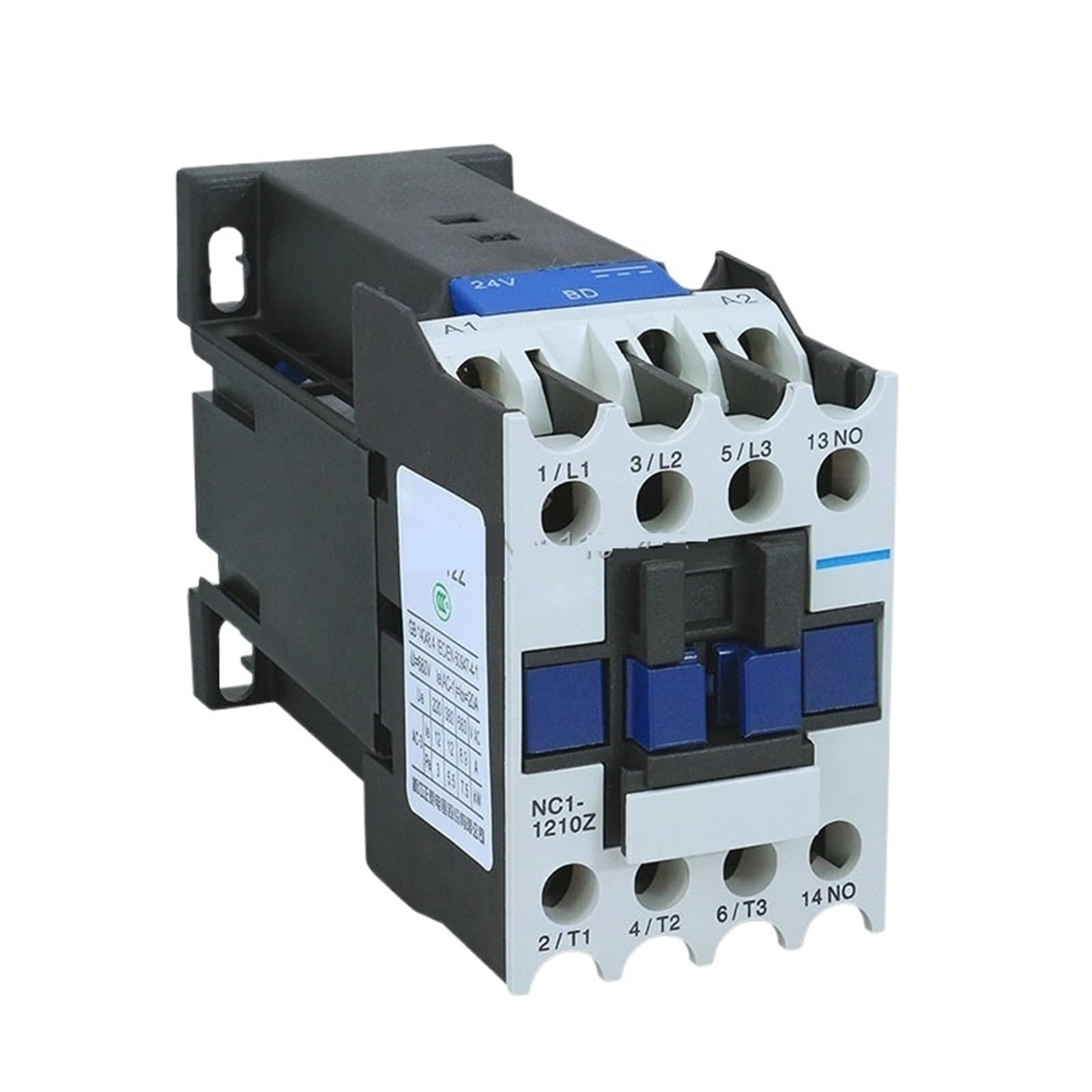 KNIUWMBMH NC1-1210Z 12A 24V 3P NO DC contactor NC1 Series contactor 3P NC NC1-1201Z(Nc1-1201z 3p Nc)