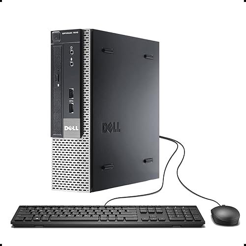 DELL OptiPlex 7010 Ultra Small Form Factor Desktop PC - Intel Core i5-3470S 2.9GHz, 8GB, 240GB SSD, Windows 10 Professional (Renewed)']