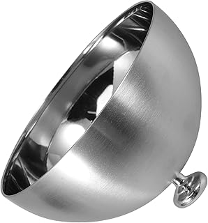 Cabilock Stainless Steel Cheese Melting Dome Portable Food Cover with Handle for Griddle Cooking Bbq Efficient Basting Steaming Kitchen Essential for Food Retention